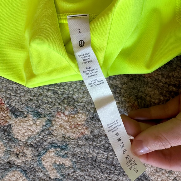 Lululemon Wunder Under legging in highlight yellow - Picture 4 of 6